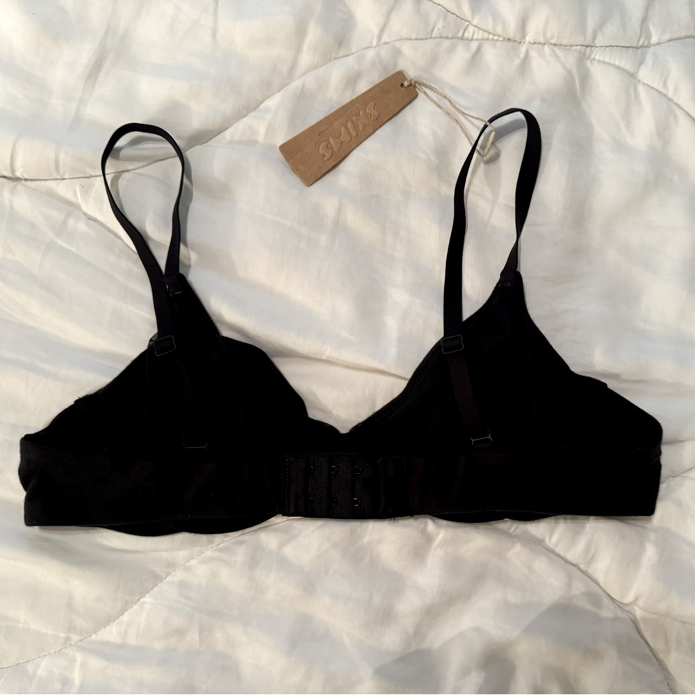 NWT Skims cotton jersey unlined underwire bra